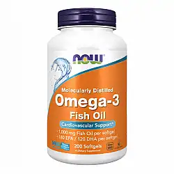 Omega-3 1000mg - 200 sgels (Повреждена банка)
