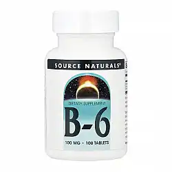 Vitamin B-6 100 mg - 100 tabs