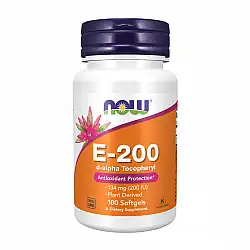 Vitamin E-200 D-Alpha Tocopheryl - 100 softgels