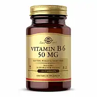 Vitamin B6 50mg - 100 tabs (Повреждена этикетка)