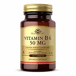 Vitamin B6 50mg - 100 tabs (Повреждена этикетка)