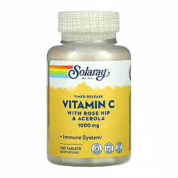 Vitamin C with Rose Hips & Ace 1000mg - 100 tabs