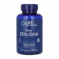Mega EPA/DHA Omega-3 Fish Oil - 120 softgels (До 09.26)