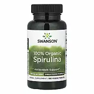 Certified Organic Spirulina 500mg - 180 tabs