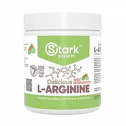 L-Arginine - 200g Strawberry Raspberry