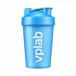 Shaker with blender ball - 500ml Cyan
