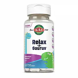 Relax-a-Saurus - 30 chewable Grape (Повреждена этикетка)