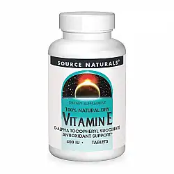 Vitamin E 400 IU D-Alpha Tocopherol - 100 tabs