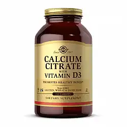Calcium Citrate with Vitamin D3 - 240 tabs
