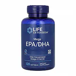 Mega EPA/DHA Omega-3 Fish Oil - 120 softgels