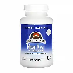 Sleep Science® NightRest™ with Melatonin - 100 tabs