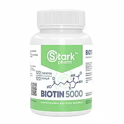 Stark Biotin 5000 - 120tabs (До 01.27)