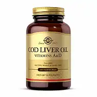 Cod Liver Oil Vitamins A&D - 100 softgels