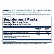 Vitamin C & Bioflavonoids 1:1 500mg - 100 vcaps