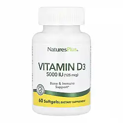 Vitamin D3 5000 IU - 60 softgels