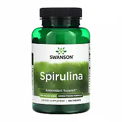 Spirulina 500mg - 180 tabs (Повреждена банка)