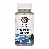 B-12 Methylcobalamin 5000mcg - 60 lozenges