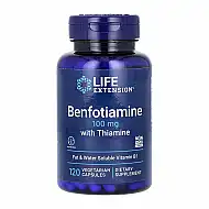 Benfotiamine with Thiamine	100 mg - 120 vcaps