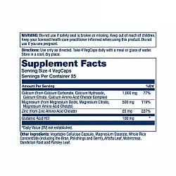 Calcium Magnesium Zinc - 100 vcaps