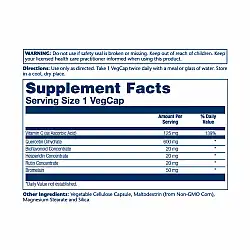 Mega Quercetin 600mg - 60 vcaps