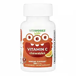 VitaWorks Vitamin C Kids - 120 chewables Orange