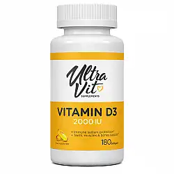 Vitamin D3 2000 IU - 180 softgels