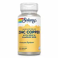 Zinc Copper - 100 vcaps