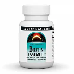 Biotin Fast Melt 10000 mcg - 60 tabs