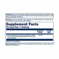 Ginkgo Biloba Leaf Extract 60mg - 60 vcaps