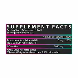 Liquid L-Carnitine 3000 - 465 ml Strawberry Watermelon