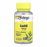 Organically Grown Sage Leaf 570mg - 100 vcaps