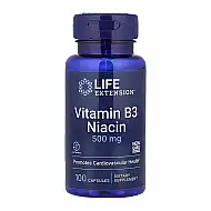 Vitamin B3 Niacin 500 mg - 100 caps