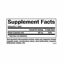 Vitamin C 500mg - 90 tabs