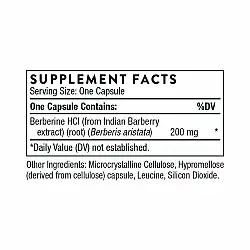 Berberine 200 mg (formerly Berbercap) - 60 caps