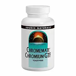 ChromeMate® Chromium GTF 200mcg Yeast Free - 120 tabs (Повреждена банка)