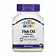 21st Century Fish Oil 1000 mg - 60 softgels 2023-10-7136