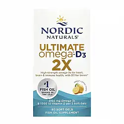 Ultimate Omega 2X D3 - 60 softgels