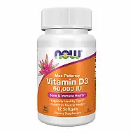 VIT D-3 50,000 IU - 12 sgels