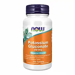Potassium Gluconate 99mg - 100 tabs