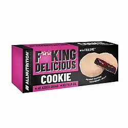Fitking Delicious Cookie - 128g Peanut Butter Raspberry Jelly (Пошкоджена упаковка)