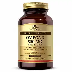Triple Strength Omega-3 950 mg - 50 softgels (Повреждена этикетка)