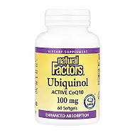 Ubiquinol CoQ10 100mg - 60 softgels