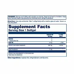Vitamin E d-Alpha Tocopherol 268mg - 50 softgels