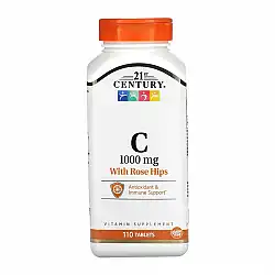 C 1000 mg With Rose Hips - 110 tabs
