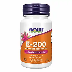 E-200 Mixed Tocopherols - 100 sgels