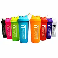 Shaker - 700ml Transparent Black
