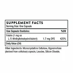 5-MTHF 1 mg - 60 caps