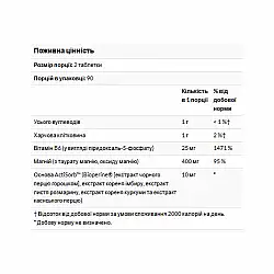 Magnesium Taurate 400mg - 180 tabs (Повреждена банка)