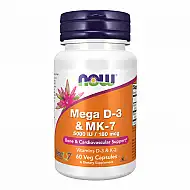 MEGA D-3 & MK-7 - 60 vcaps