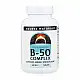 Source Naturals Vitamin B-50 Complex 50mg - 50 tabs 2023-10-5553